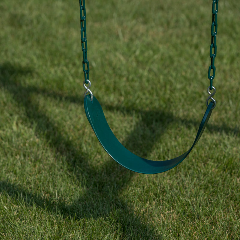 Jack and June Belt Swing - 80" Chains - Red - Playset Swing