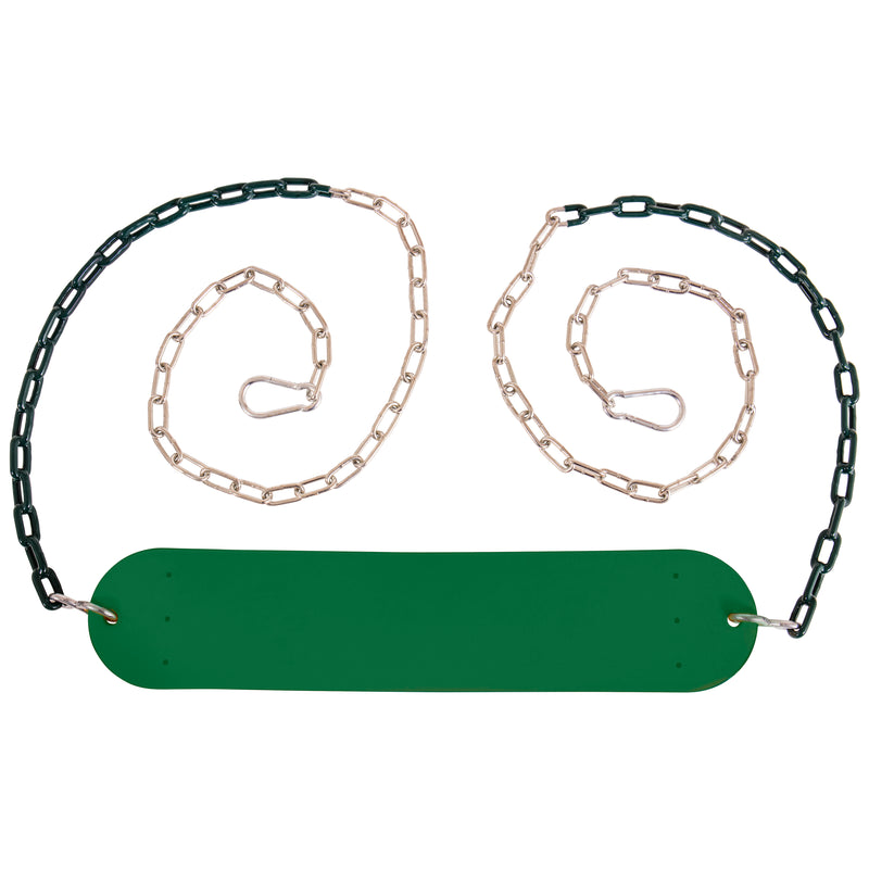 Jack and June Belt Swing - 80" Chains - Green Playset Swing