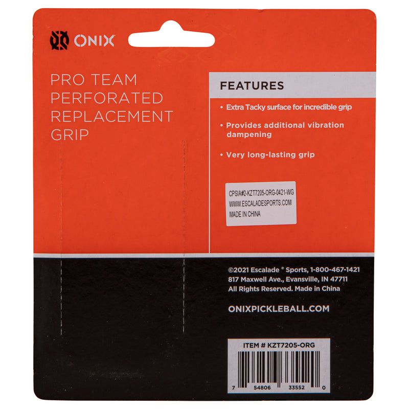 orange pickleball grip
