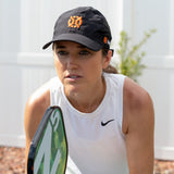Premier Lite Adjustable Hat black lifestyle on woman