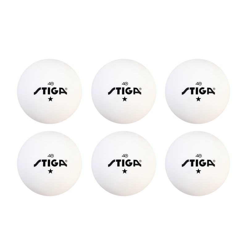 STIGA One Star Balls White