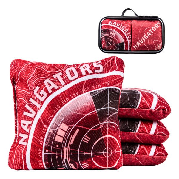 ACL COMP RED NAVIGATOR Cornhole Bags_1