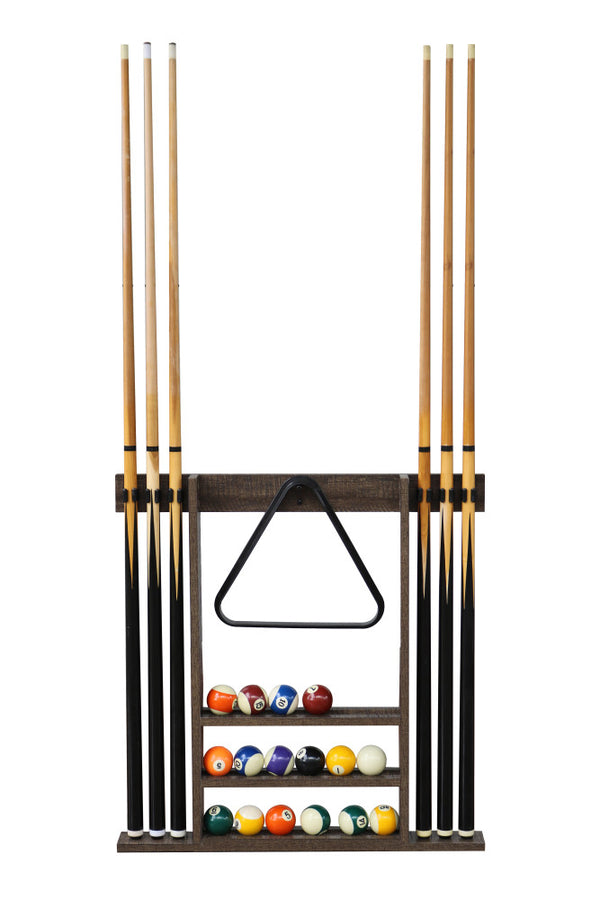 American Legend Wood Billiard Cue Rack_1