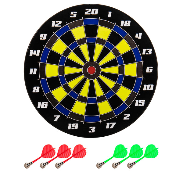 Safe 16" Magnetic Dartboard for all ages