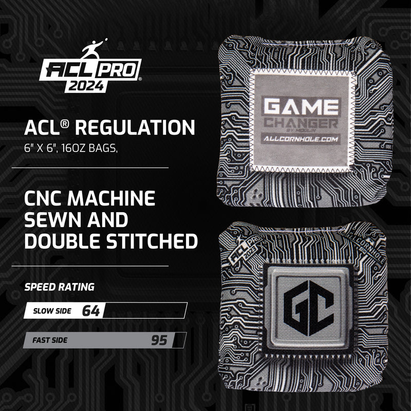 American Cornhole League | ACL® PRO Red Gamechanger Cornhole Bags