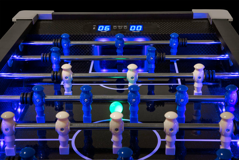 Azure 56" LED Light Up Foosball Table