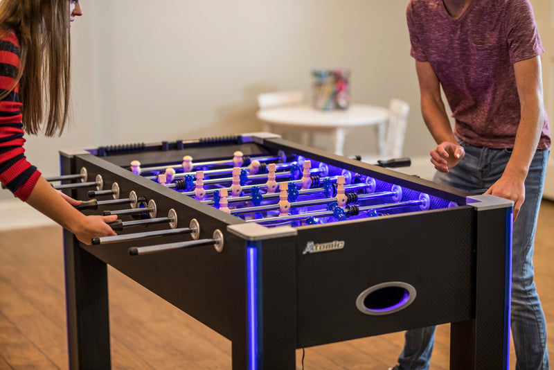 Azure 56" LED Light Up Foosball Table