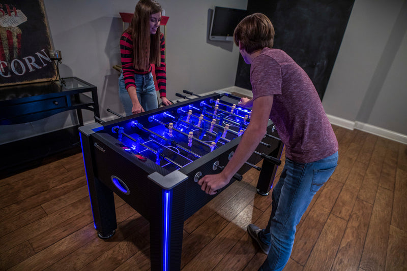 Azure 56" LED Light Up Foosball Table