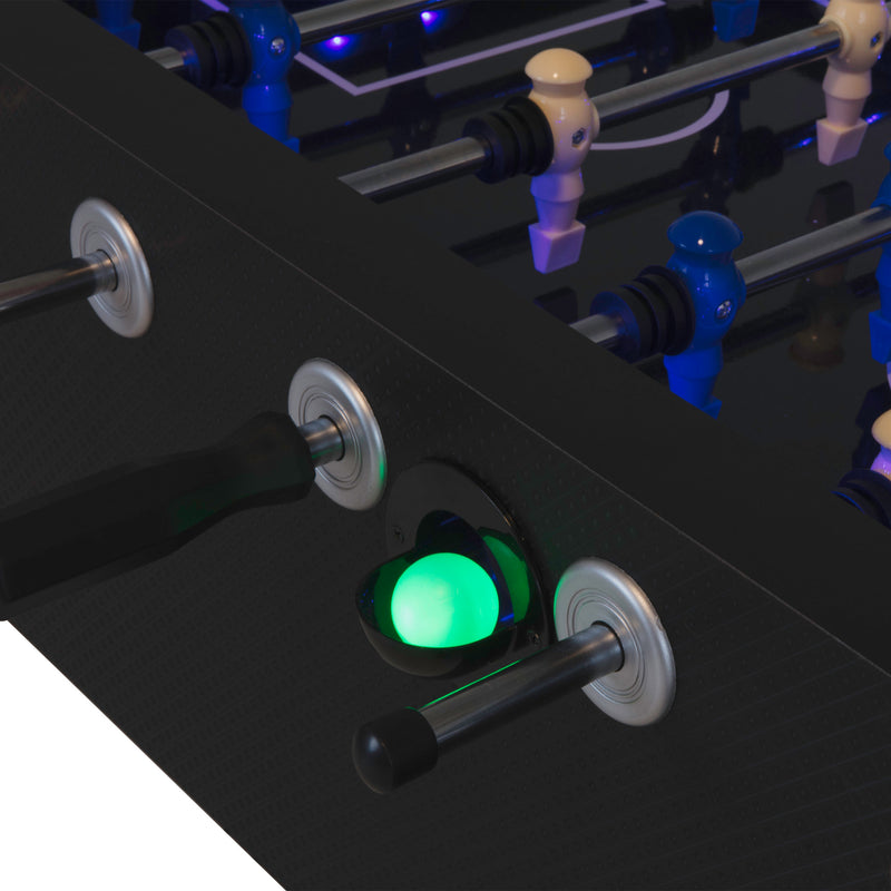 Azure 56" LED Light Up Foosball Table
