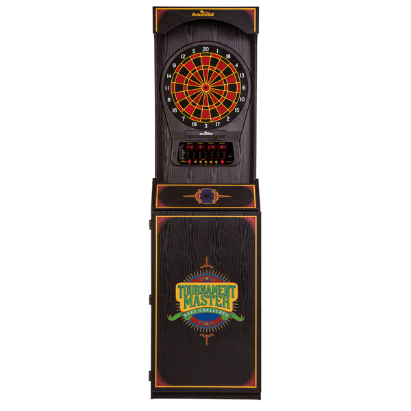 Cricket Pro 650 Standing Electronic Dartboard Cabinet Set
