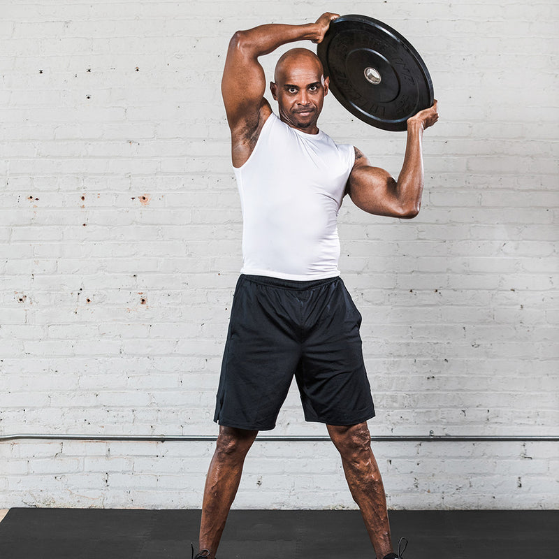 Lifeline Rubber Olympic Bumper Plates - Multiple Sizes Available