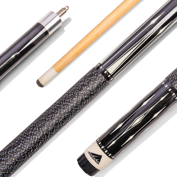 57" Deluxe Two-Piece Hardwood Cue
