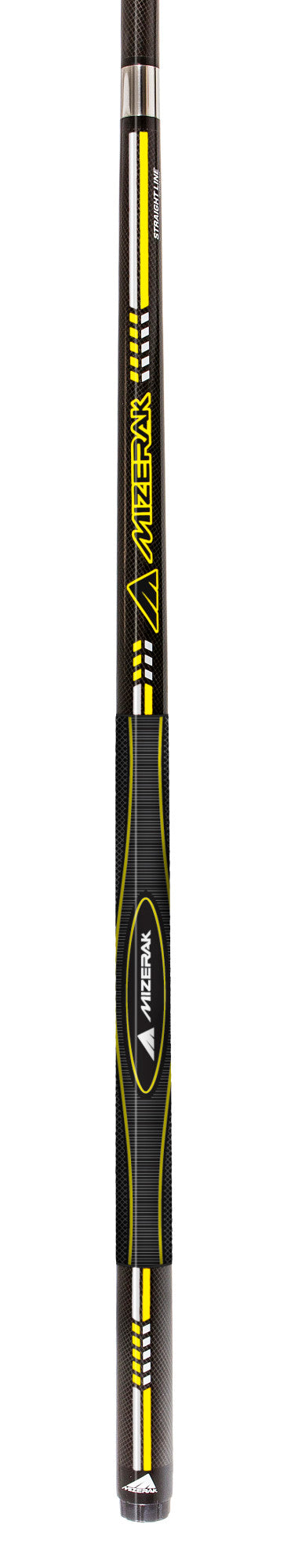 58" Premium Carbon Composite 3D Grip Cue - Black
