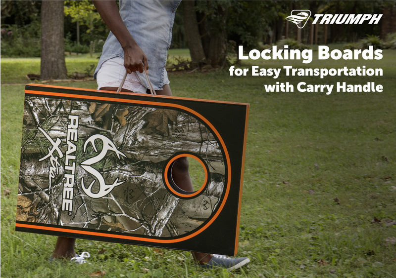 Triumph Realtree Classic 2x3 Cornhole Set