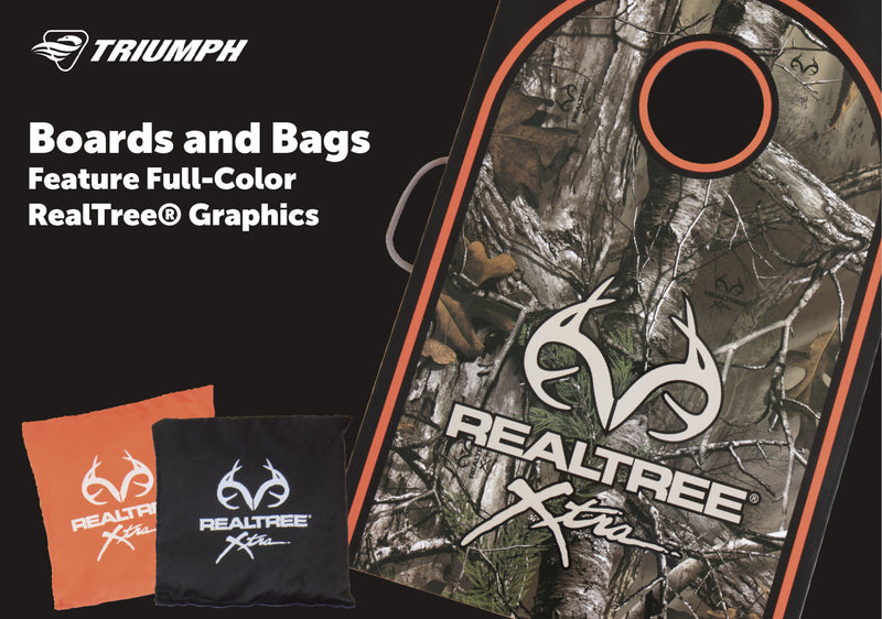 Triumph Realtree Classic 2x3 Cornhole Set