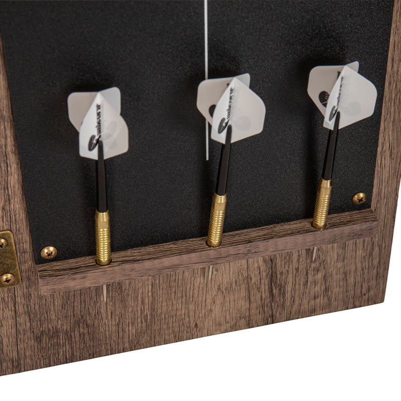 Unicorn LED Bristle Dartboard Cabinet Set