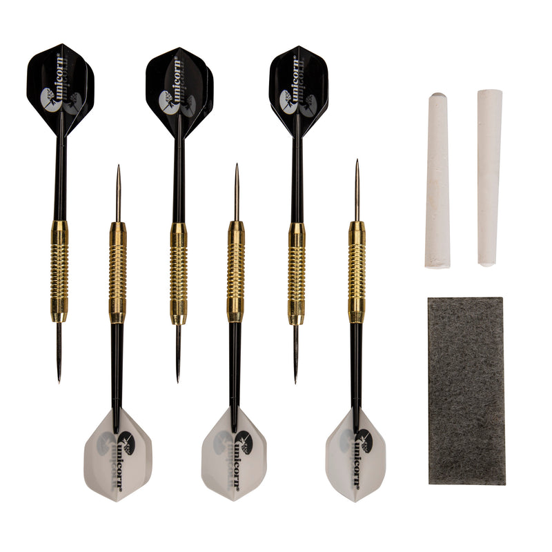 Unicorn LED Bristle Dartboard Cabinet Set
