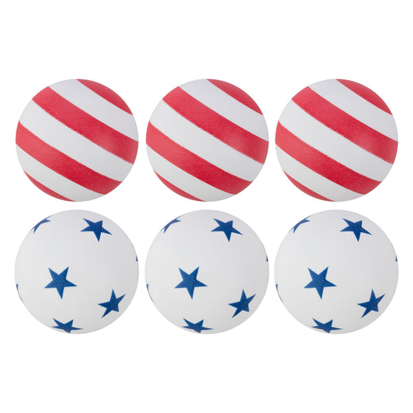 STIGA One-Star 6pk Stars/Stripes Balls_1