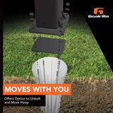 Goalrilla Anchor System - Basketball Goal Anchor System - Moves with You - Offers Option to Unbolt and Move Hoop