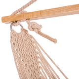 Jack and June Hand-Woven Adult Hammock Swing - Playset Swing Attachment