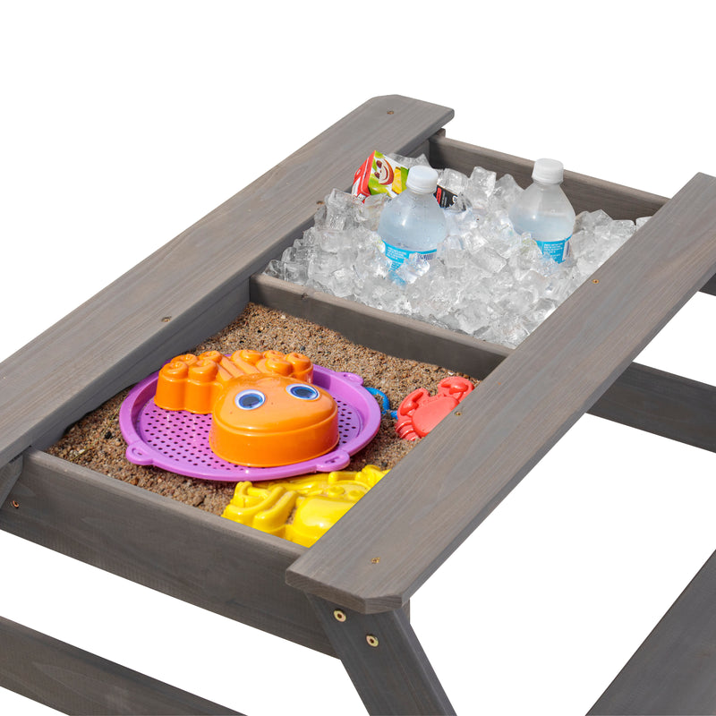 Jack and June Convertible Sand Box and Picnic Table