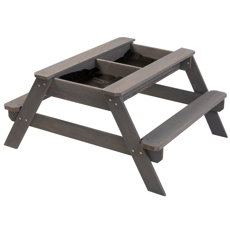 Jack and June Convertible Sand Box and Picnic Table