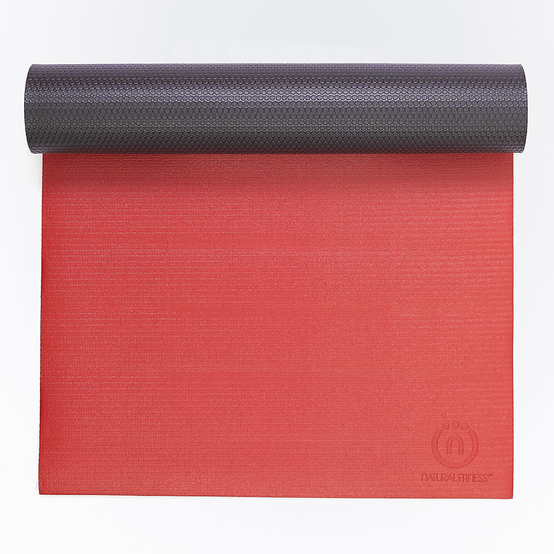 Natural Fitness Warrior Mat-  Crimson_1