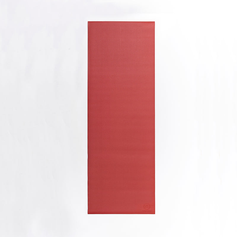 Natural Fitness Warrior Mat-  Crimson_2