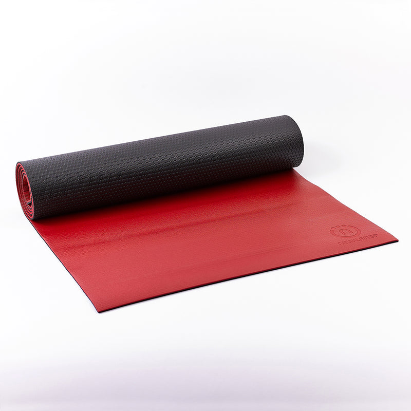 Natural Fitness Warrior Mat-  Crimson_4