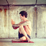 Natural Fitness Warrior Mat-  Crimson_5